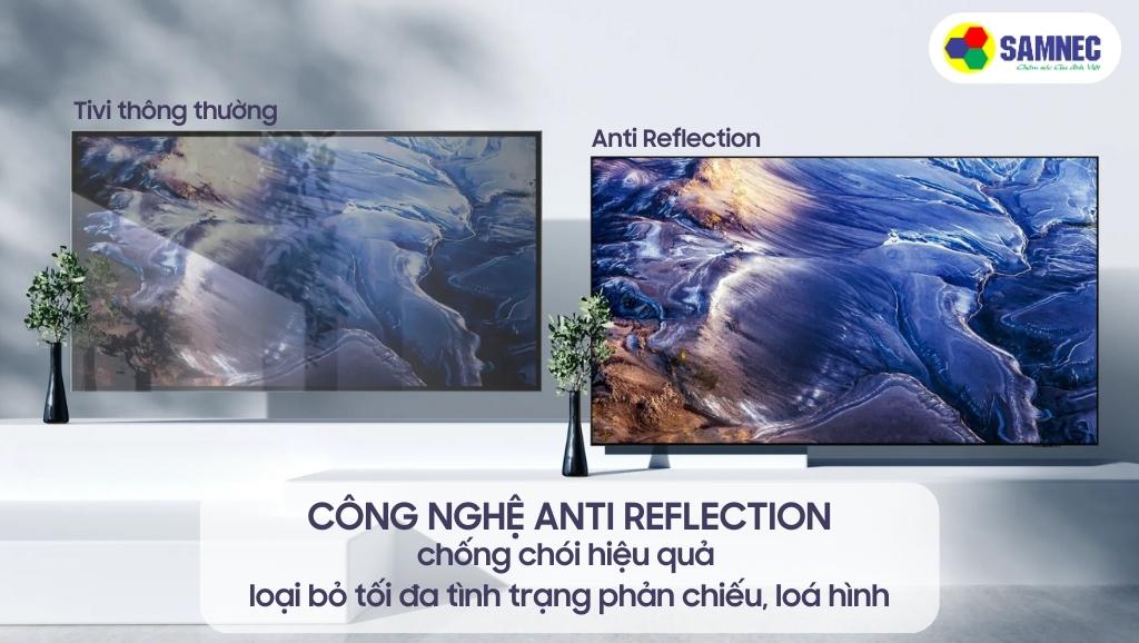 Khả năng chống chói vượt trội của tivi Samsung QN800C
