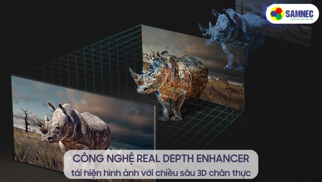 Công nghệ Real Depth Enhancer của tivi Samsung QN90C