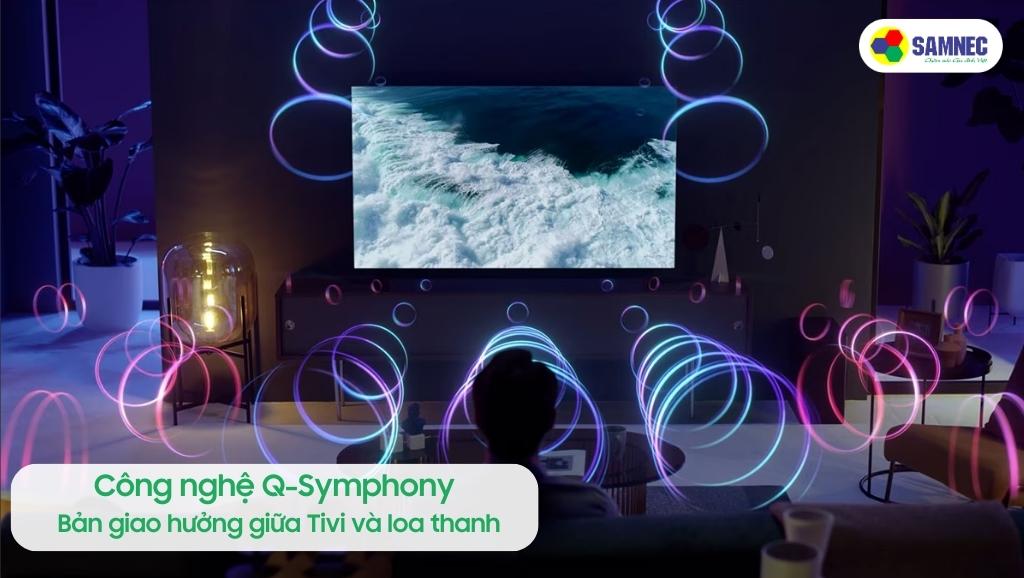 Công nghệ Q-Symphony của Tivi Samsung QN85C