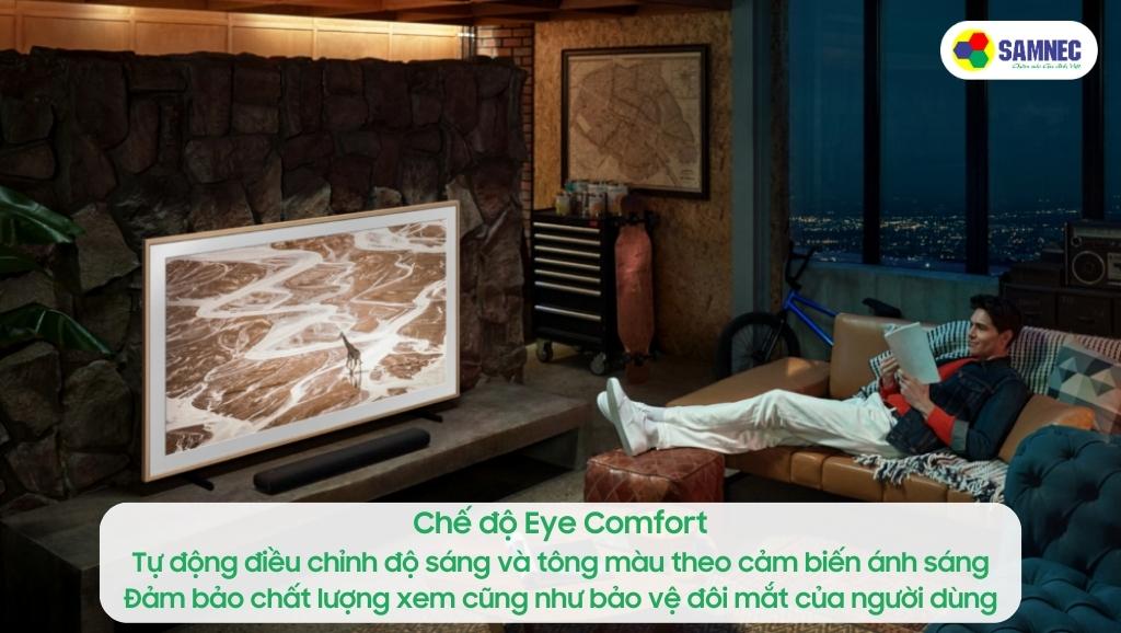 Chế độ Eye Comfort của Tivi Samsung S95B