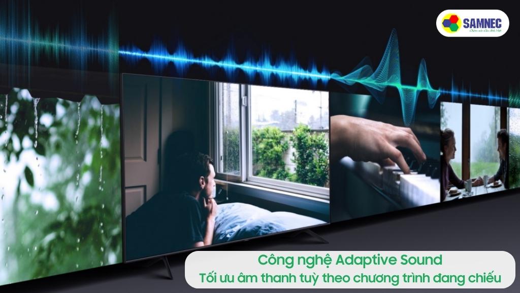 Công nghệ Adaptive Sound của Tivi Samsung BU8000