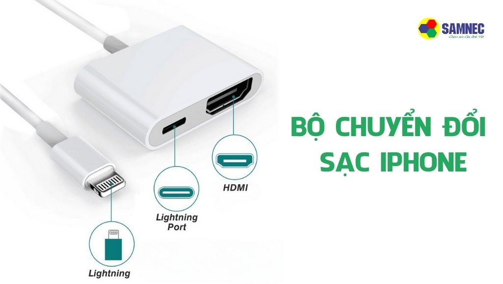 Bộ chuyển đổi sạc Iphone