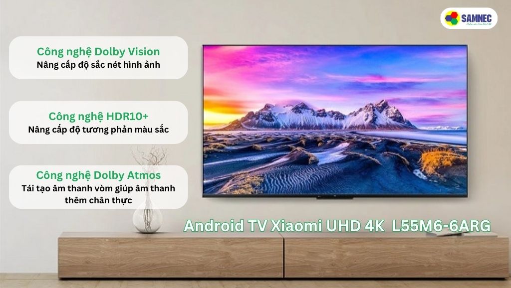 Công nghệ hình ảnh và âm thanh của tivi Xiaomi