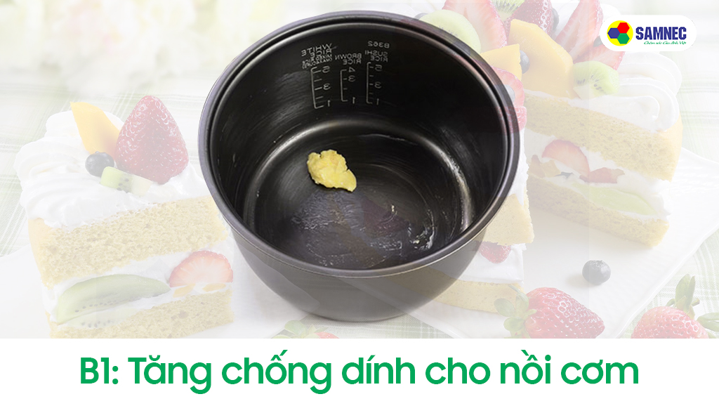 Tăng chống dính cho nồi cơm