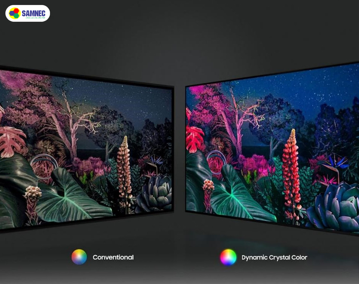 Các công nghệ hình ảnh nổi bật trên tivi Samsung AU8000