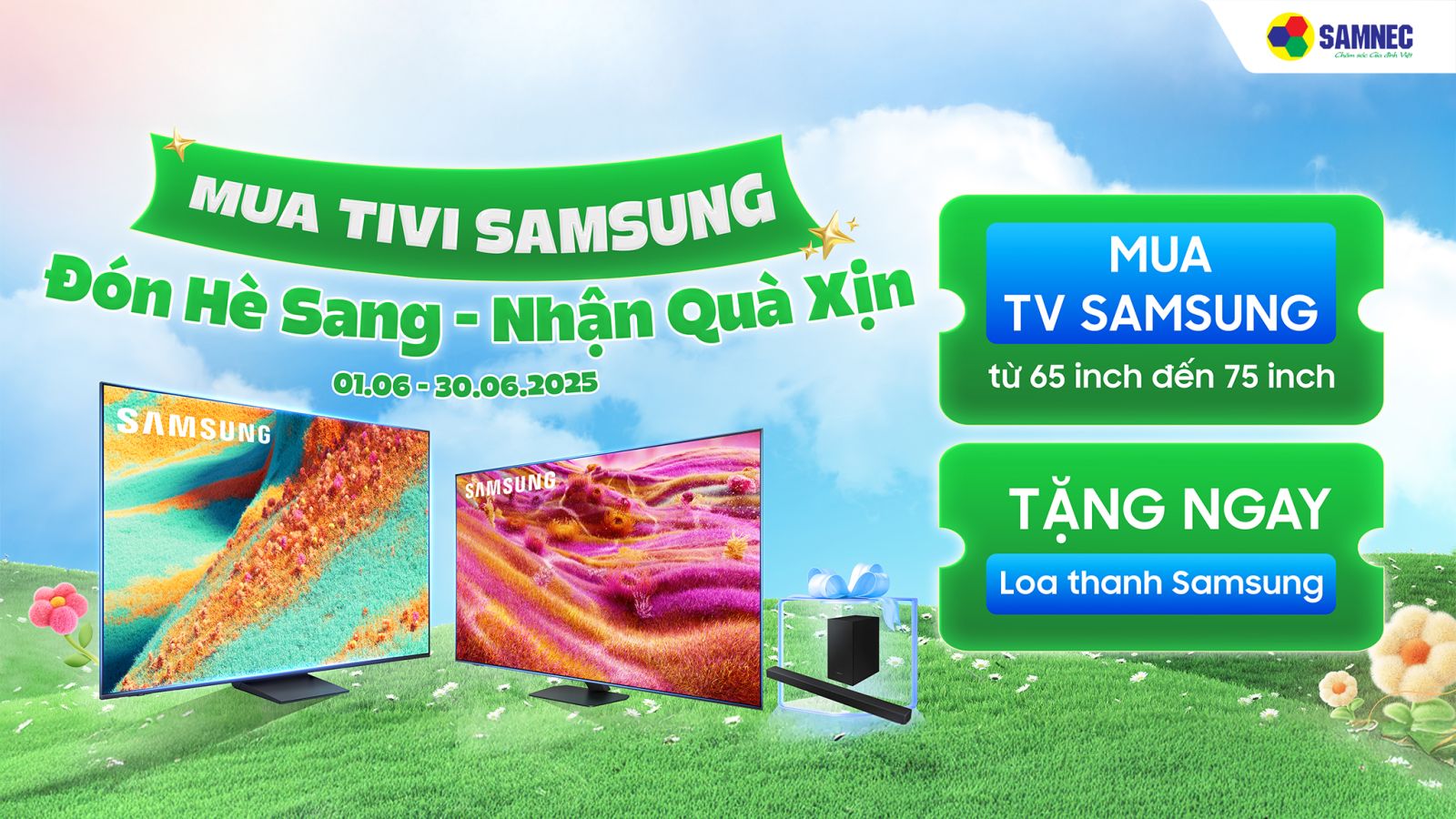 Mua Tivi Samsung - Đón Hè Sang- Nhận Quà Xịn