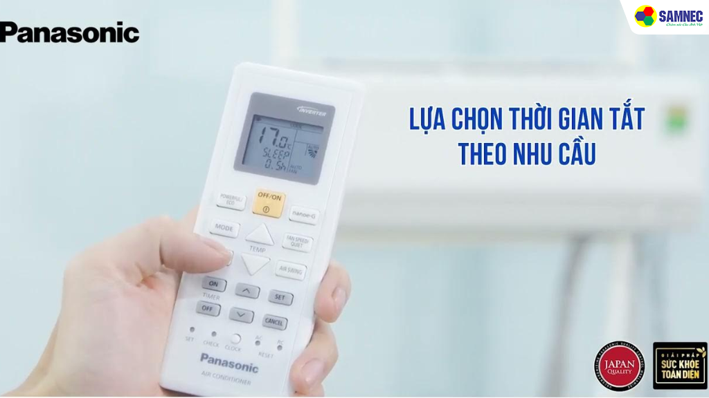 Chế độ Sleep trên điều hoà Panasonic là gì?