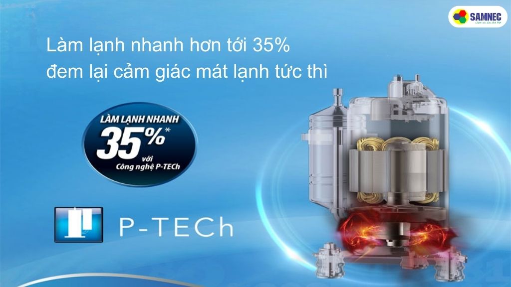 Cơ chế hoạt động công nghệ P-TECh như thế nào?