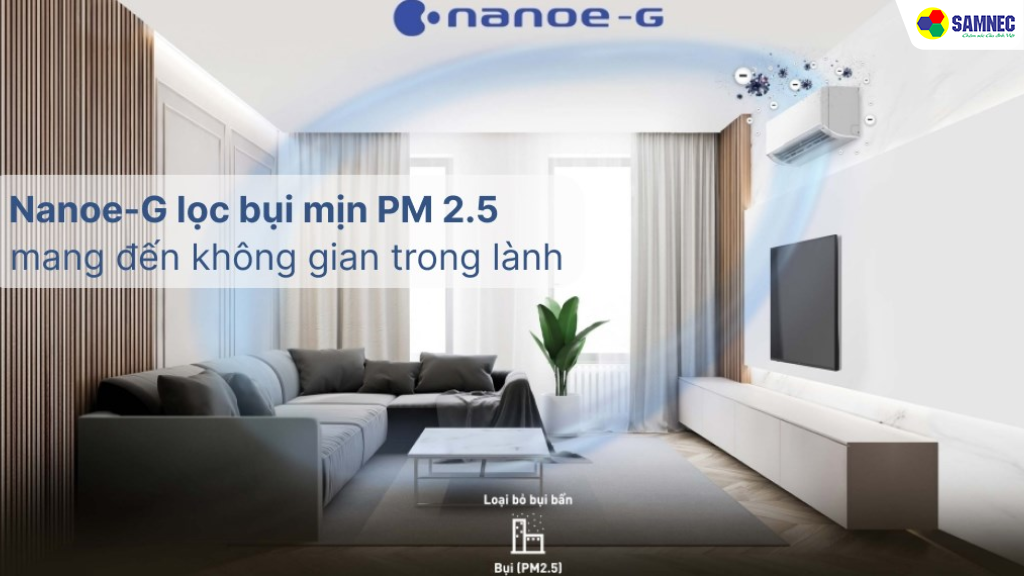 Công nghệ lọc bụi mịn PM2.5 – Không gian trong lành, bảo vệ sức khỏe