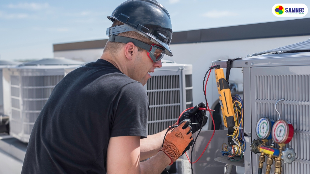 Điều hòa thiếu hoặc hết gas