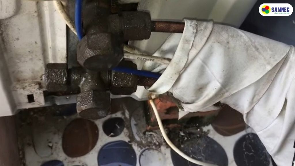 Đường ống bị tắc