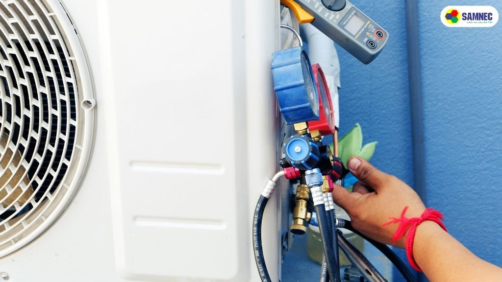 Khắc phục điều hòa bị hết gas hoặc thiếu gas