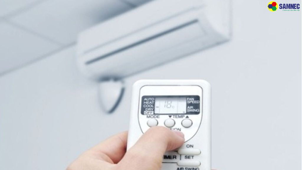 Khởi động lại máy điều hòa