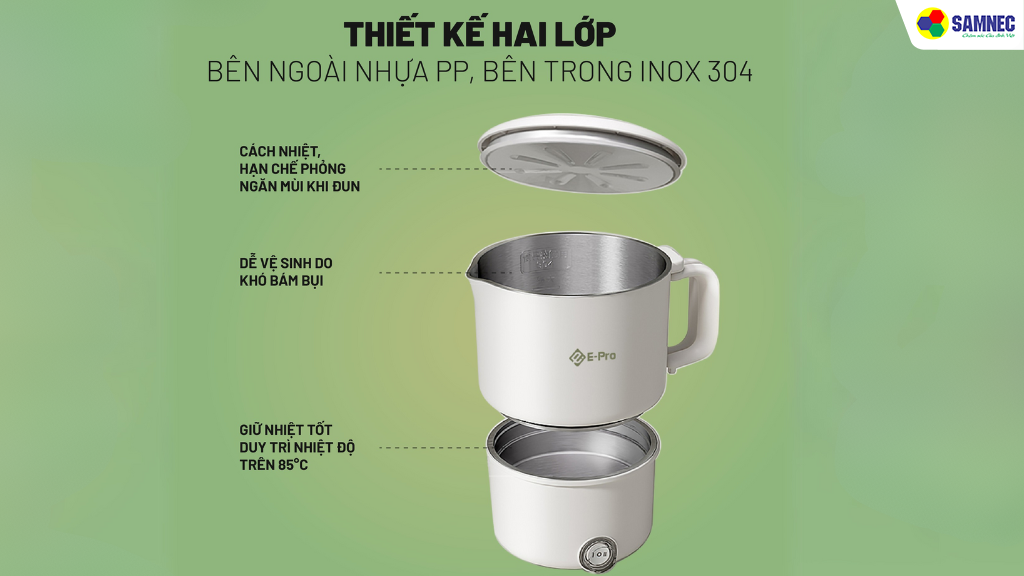 Thiết kế thông minh và tiện lợi 