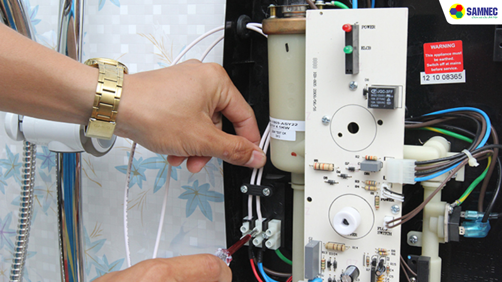 Lắp thêm mạch bảo vệ và dây nối đất