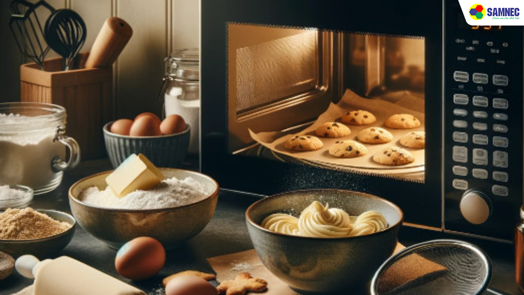 Lưu ý khi nướng bánh bằng lò vi sóng 