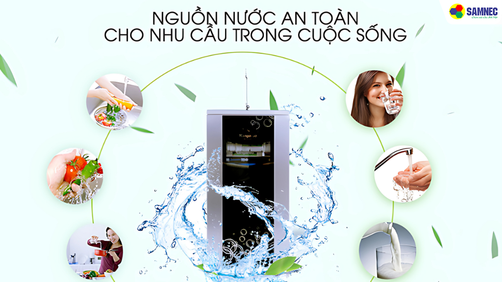 .Vai trò của máy lọc nước trong gia đình