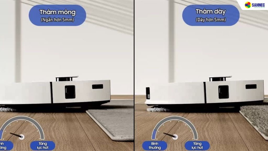 Công nghệ AI Floor Detect nhận diện sàn nhà thông minh