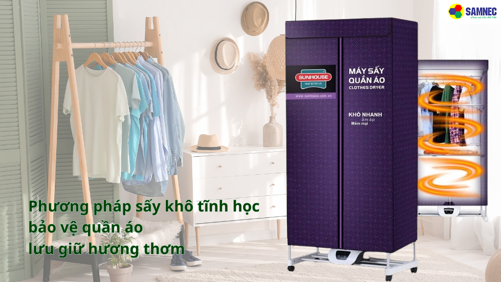 Thiết kế gọn gàng, dễ tháo lắp