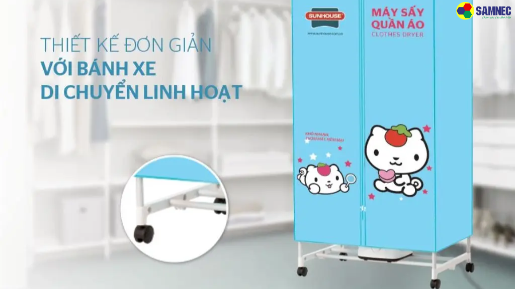 Có nên mua tủ sấy quần áo Sunhouse cho gia đình không?