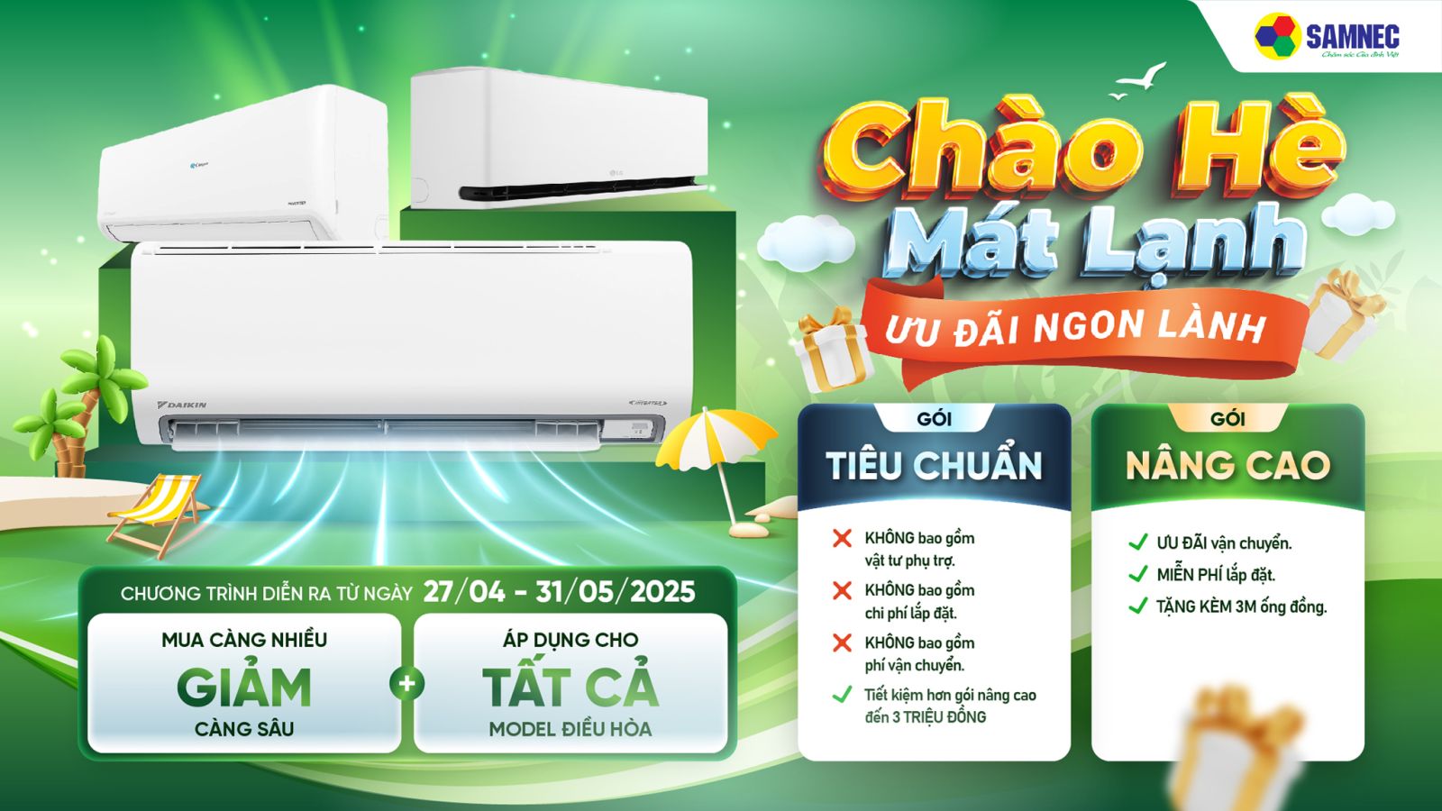 Chào hè mát lạnh - Ưu đãi ngon lành