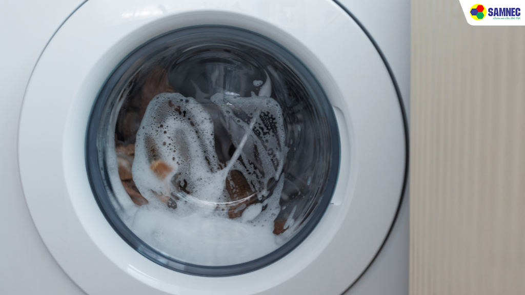 Máy giặt Toshiba bị nghẹt nước 