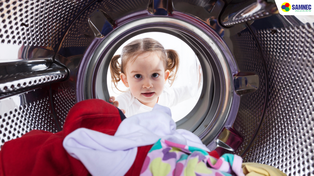 Khóa trẻ em đang bật 