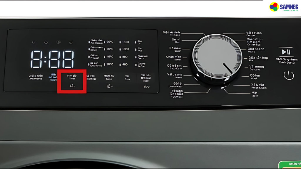 Sử dụng chức năng Delay Timer (Hẹn giờ)