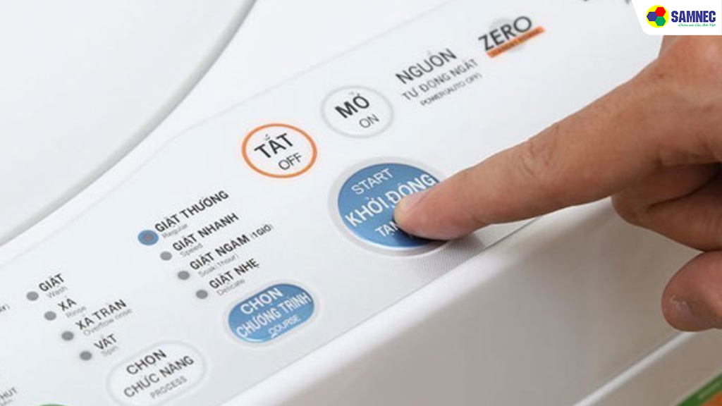  Cách tùy chỉnh các chế độ giặt trên máy giặt Toshiba