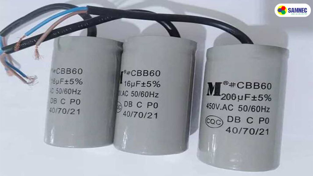 Tụ kích động cơ bị lỗi