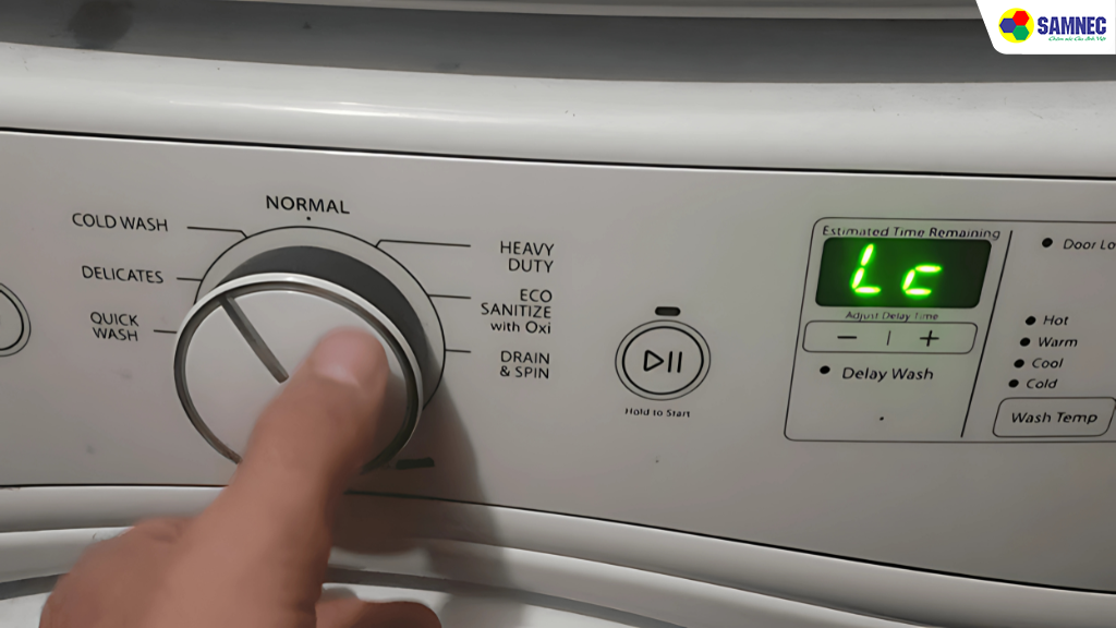 Lỗi LC máy giặt Samsung là gì?