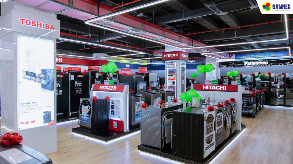 Tại sao nên mua máy giặt tại Hệ thống Điện máy Samnec