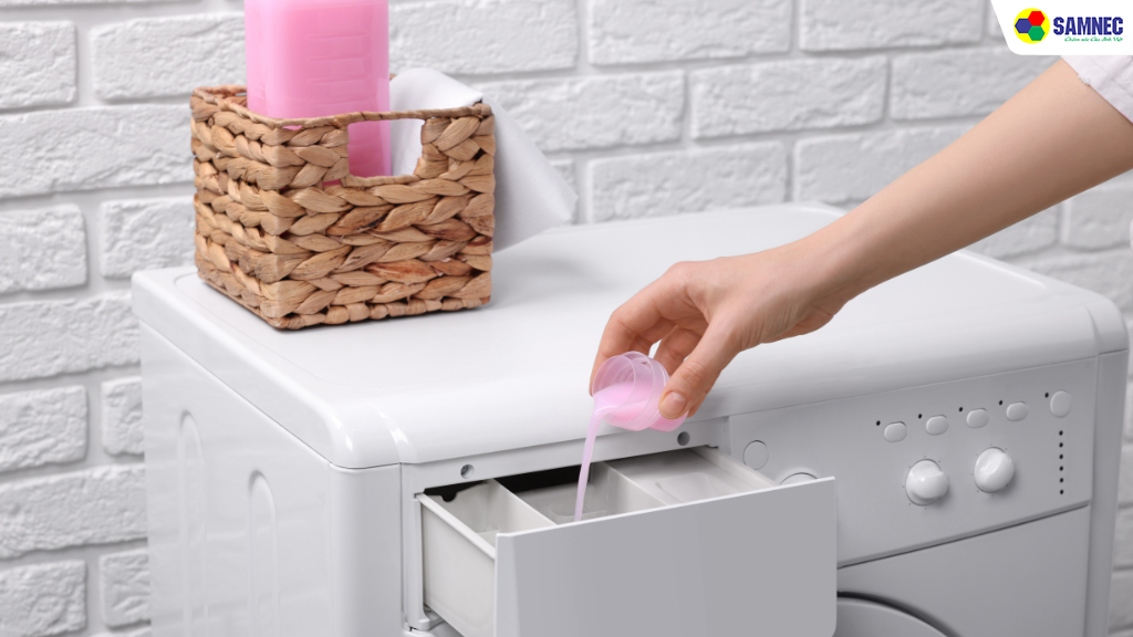 Cách sử dụng ngăn Softener