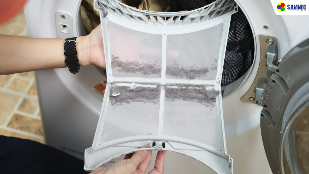 Không vệ sinh bộ lọc