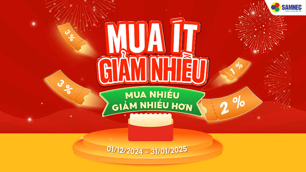 Mua ít giảm nhiều - Mua nhiều giảm nhiều hơn