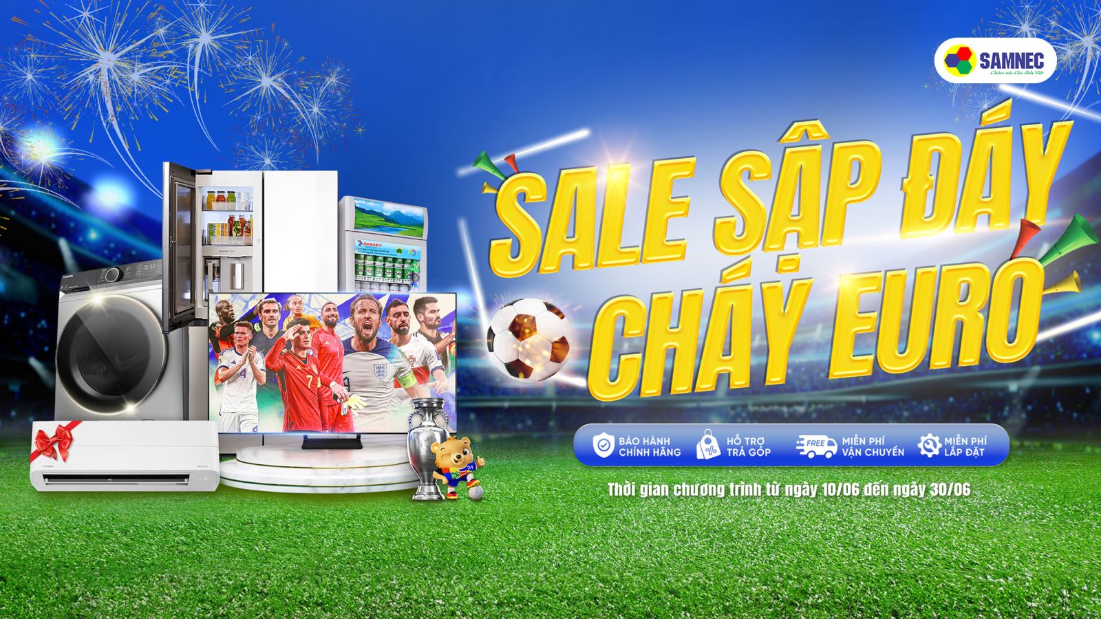 sale sập sàn - cháy euro