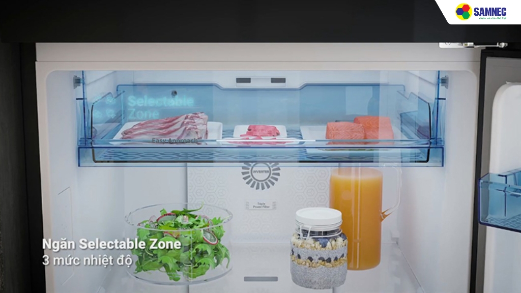 Ngăn chuyển đổi đa năng Selectable Zone:HRTN6443SAGBKVN