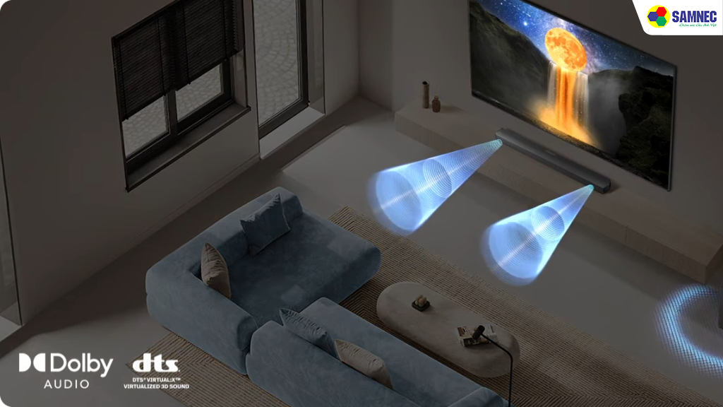 Công Nghệ Âm Thanh Vòm Dolby Audio/DTS Virtual:X