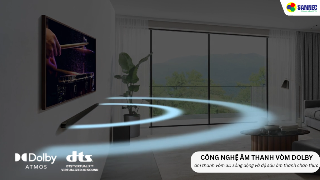 Wireless Dolby Atmos/DTS Virtual:X: