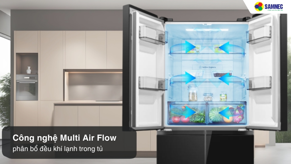 Công nghệ làm lạnh và bảo quản thực phẩm RQ559N4EBU