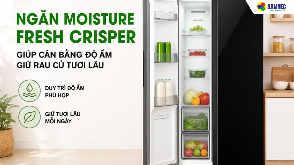 ngăn fresh cripser