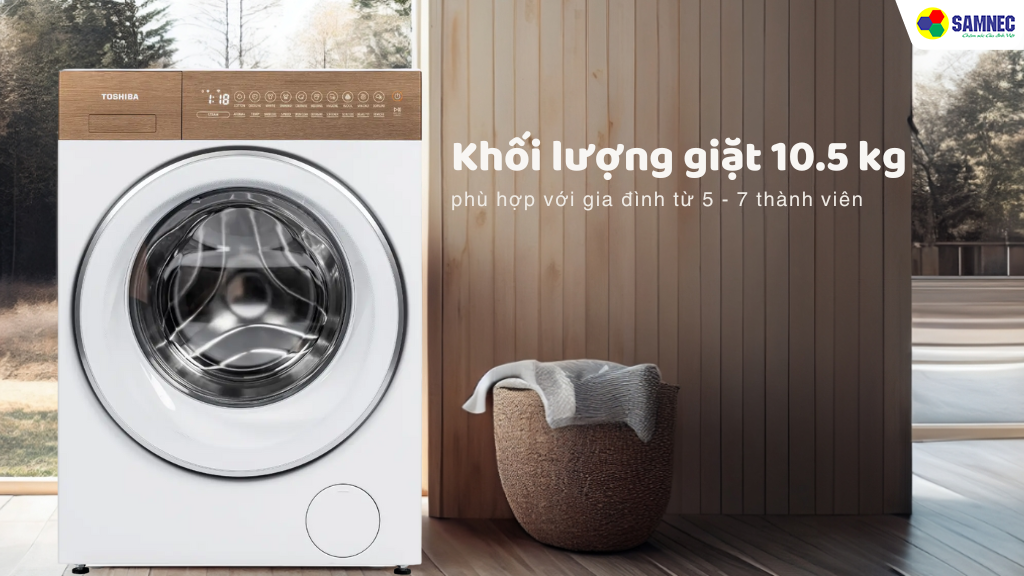 Khối lượng giặt và Chương trình giặt