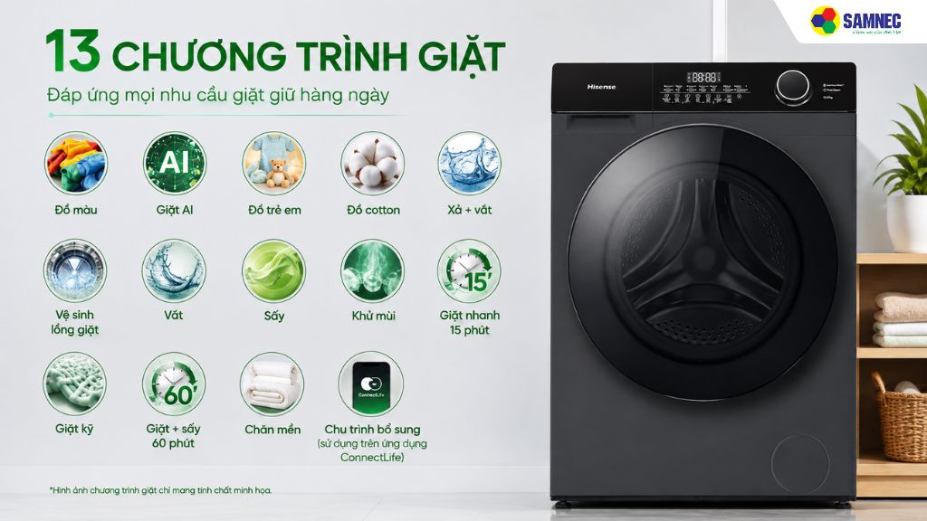 chương trình giặt