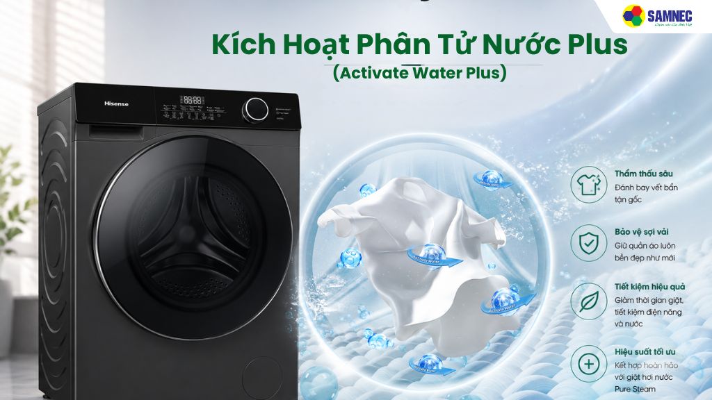 công nghệ giặt WD105M3