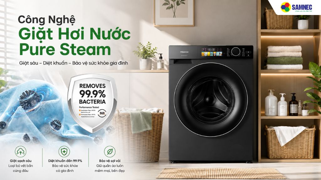 Pure Steam - Giặt hơi nước