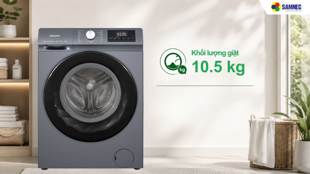 khối lượng giặt WF105N1