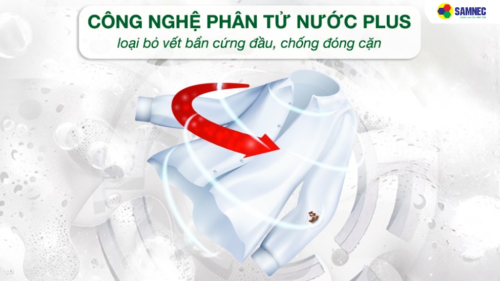 Công nghệ phân tử nước Plus