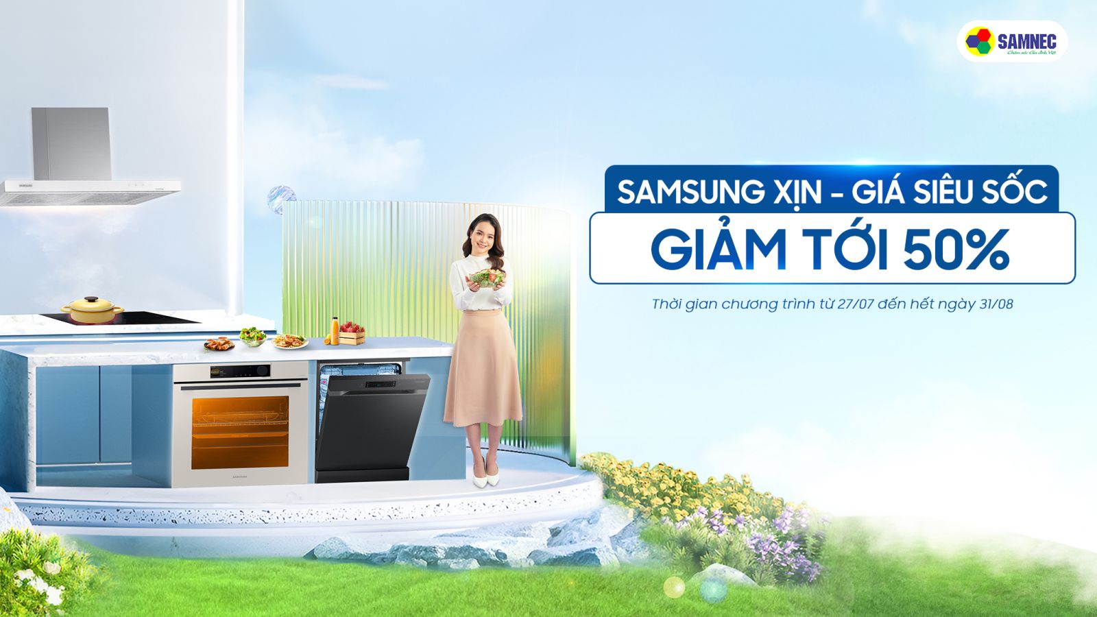 Samsung xịn - Giá siêu sốc giảm tới 50%