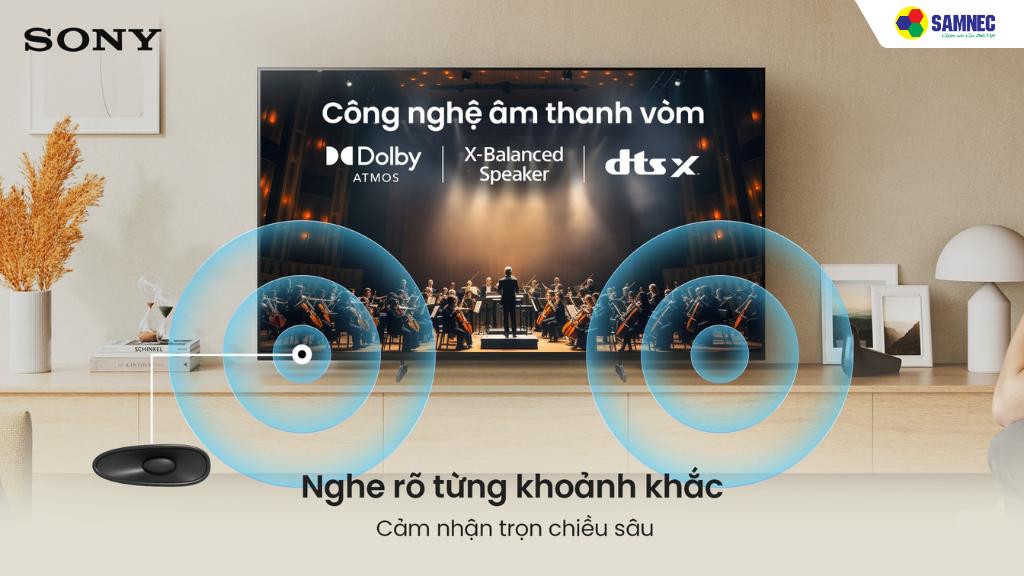 Công nghệ âm thanh BRAVIA 3 II K-55XR30M2