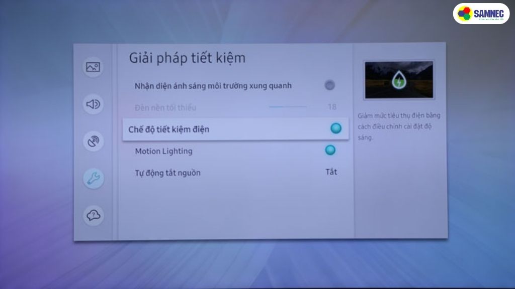 Chế độ tiết kiệm điện